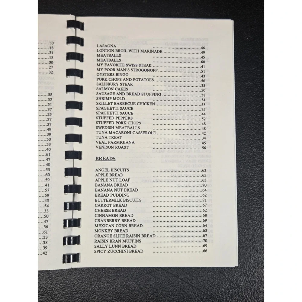 1993 James Frank & Bessie Lee Settles Patsel Family Recipes Cookbook Roanoke, VA